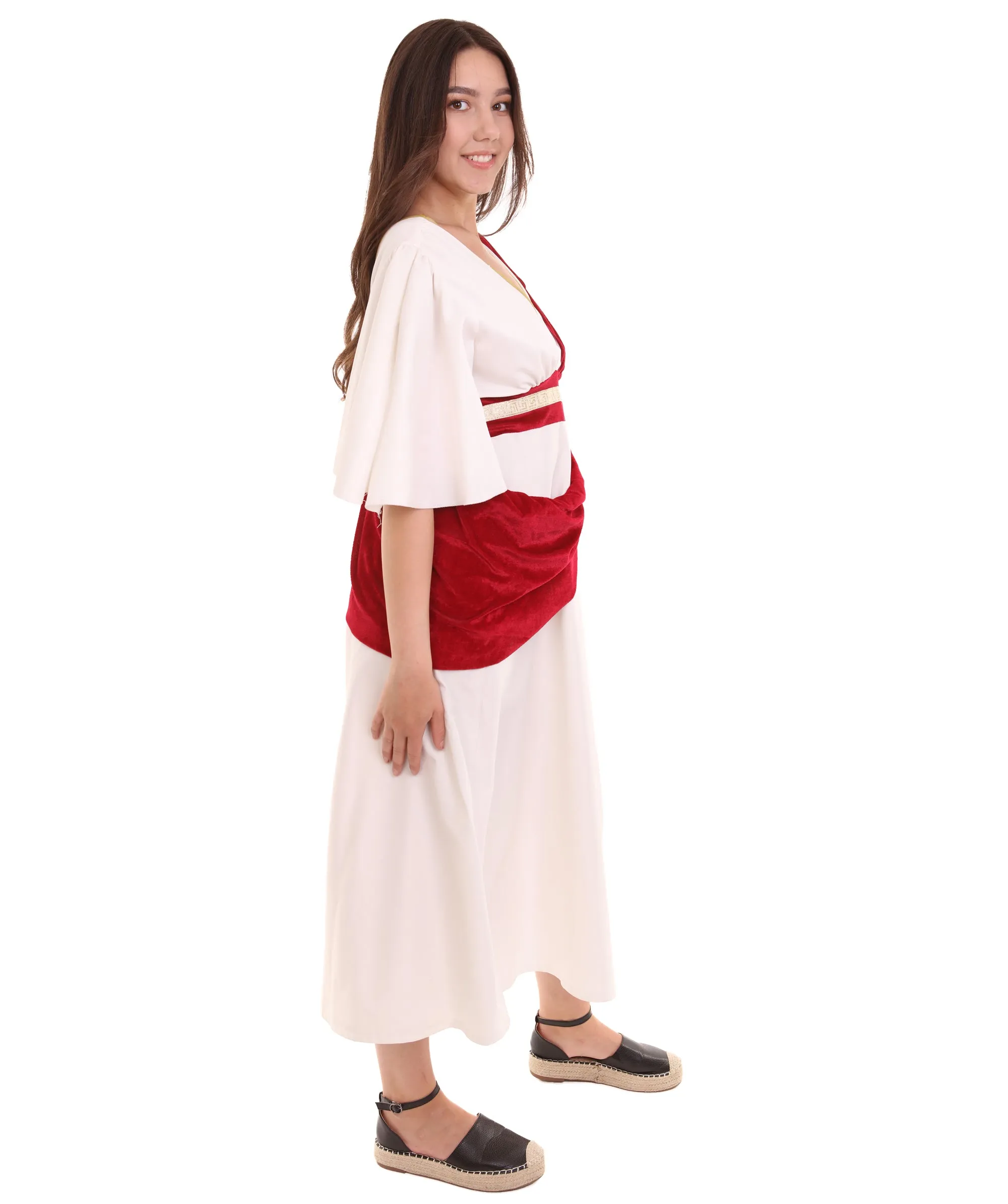 Adult Women's Greek Goddess Costume | White Cosplay Costume