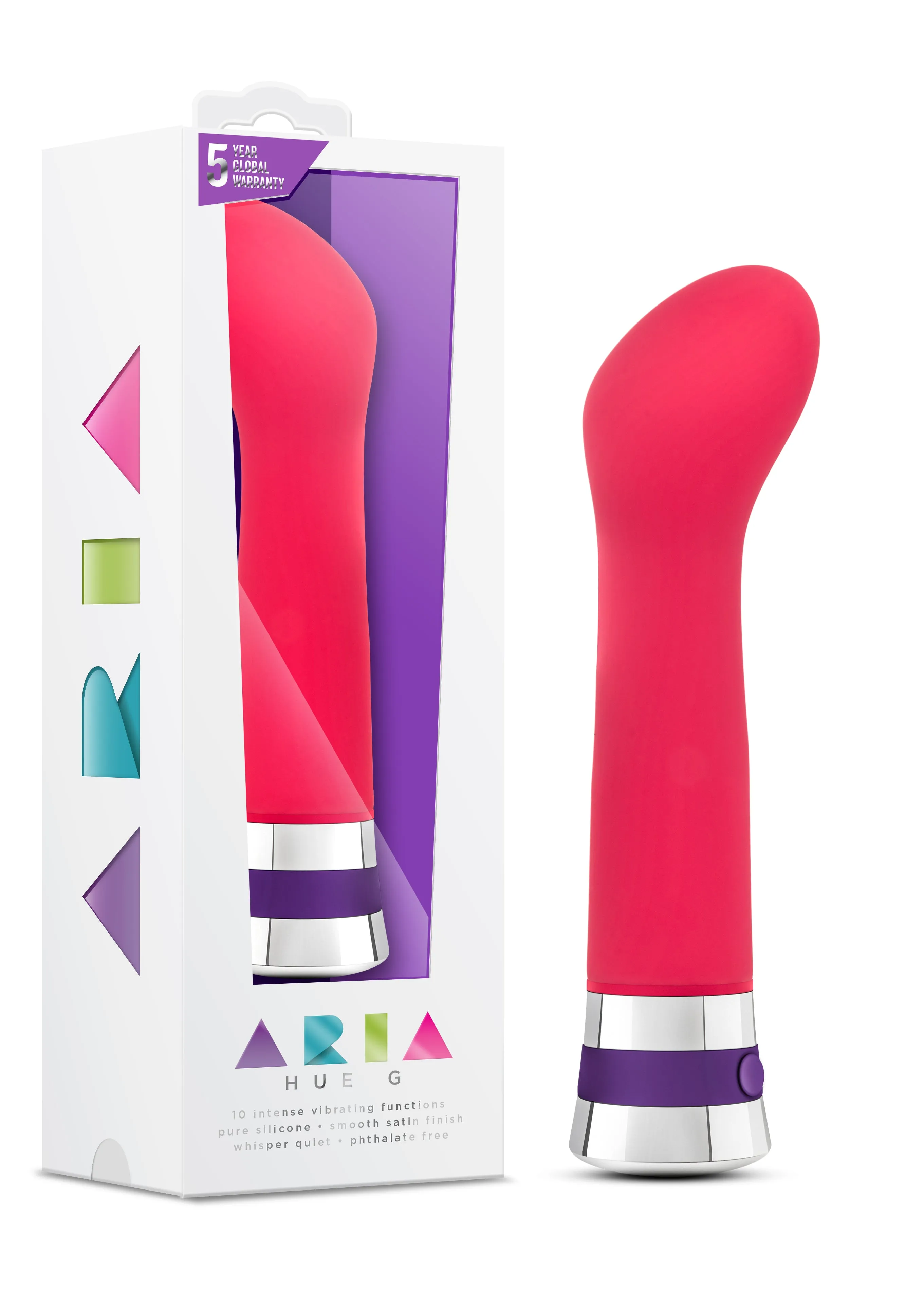 Aria Hue G Cerise Pink Vibrator