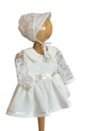 Ashley Girl Baptism Gown Set