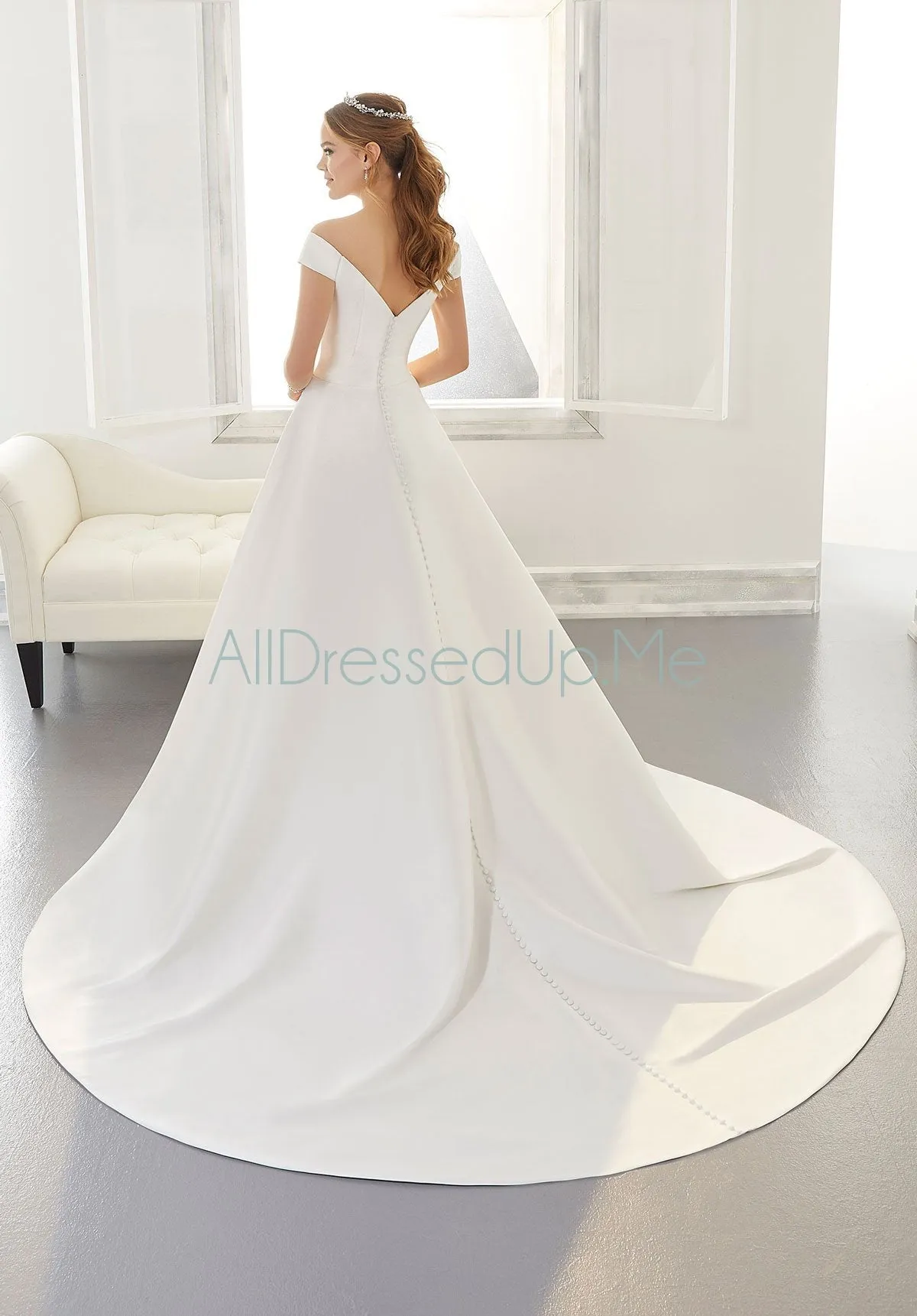 Blu - Ainsley - 5865 - 5865W - Cheron's Bridal, Wedding Gown