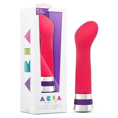 Blush Aria Hue G Vibrator Cerise