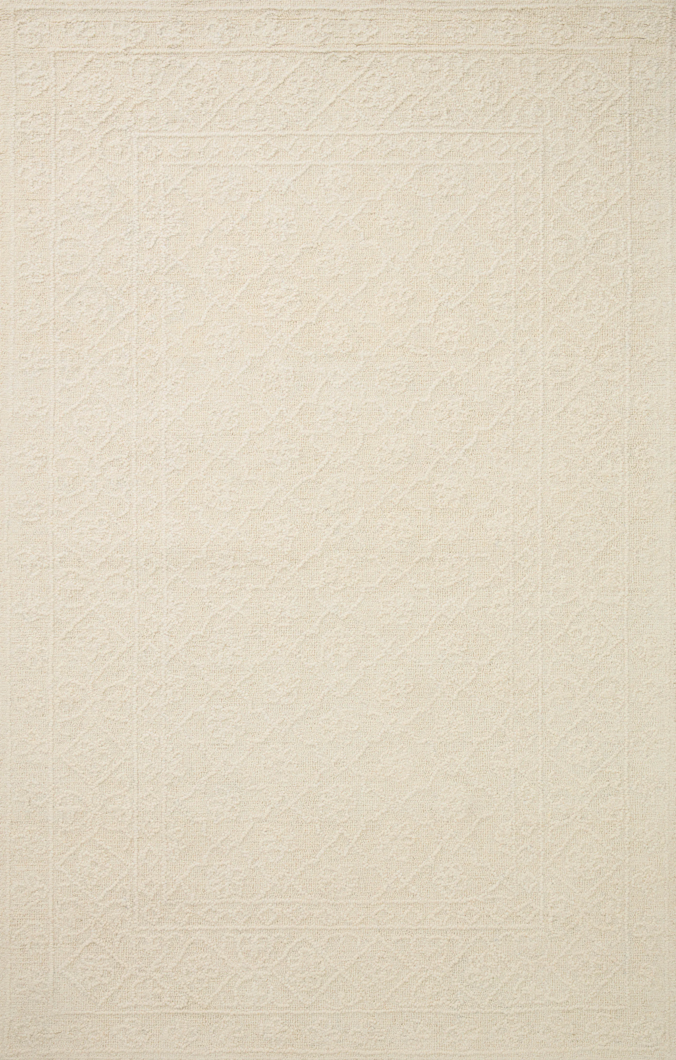 Cecelia Rug in Ivory & Ivory