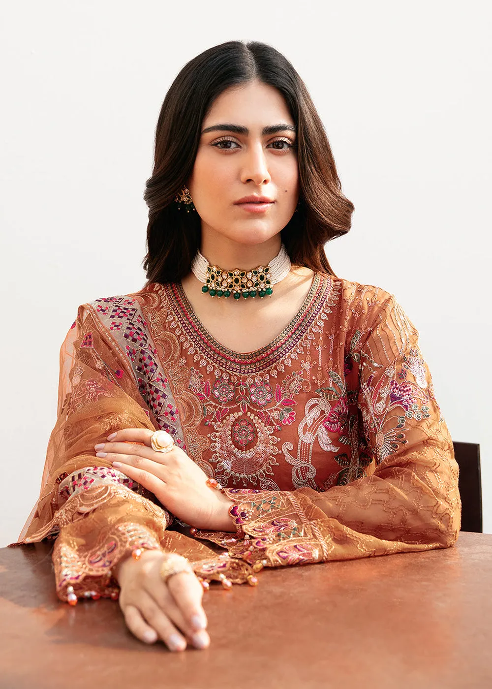 Chevron Chiffon Collection Volume 8 by Ramsha | A-810