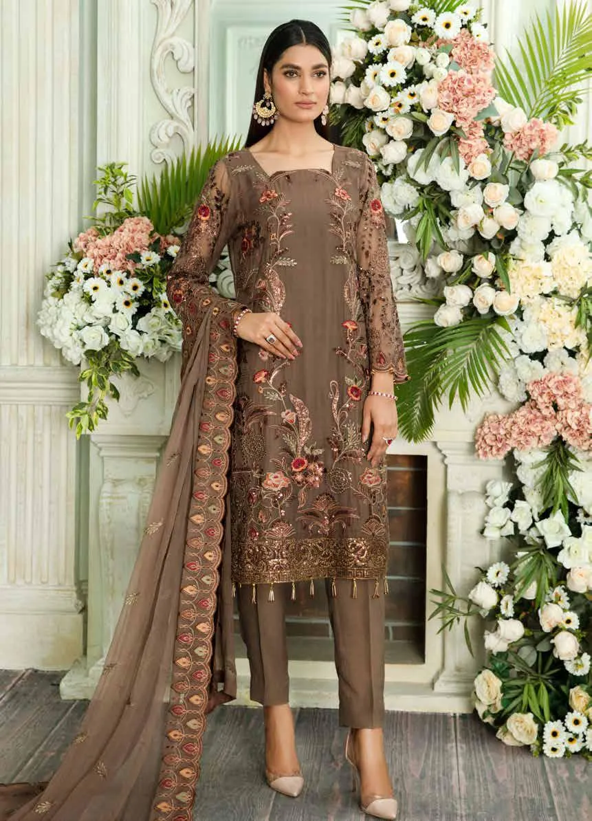 Farmaish Festive Chiffon Collection by Zebtan – FC-02