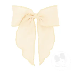 King Cotton Gauze Bowtie with Twisted Wrap and Whimsy Tails