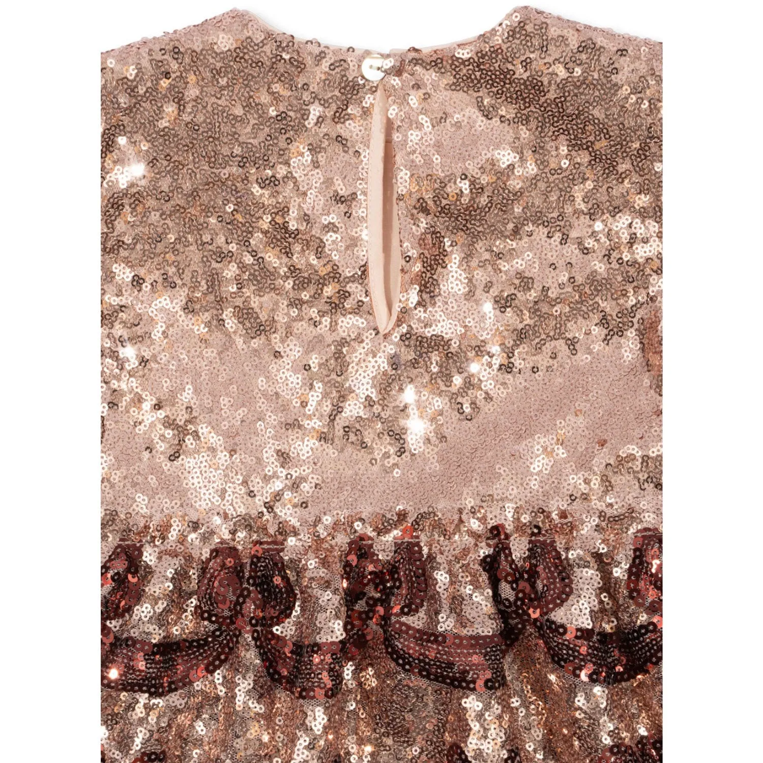 Konges Sløjd Gold Blush Starla Bow Wow Dress