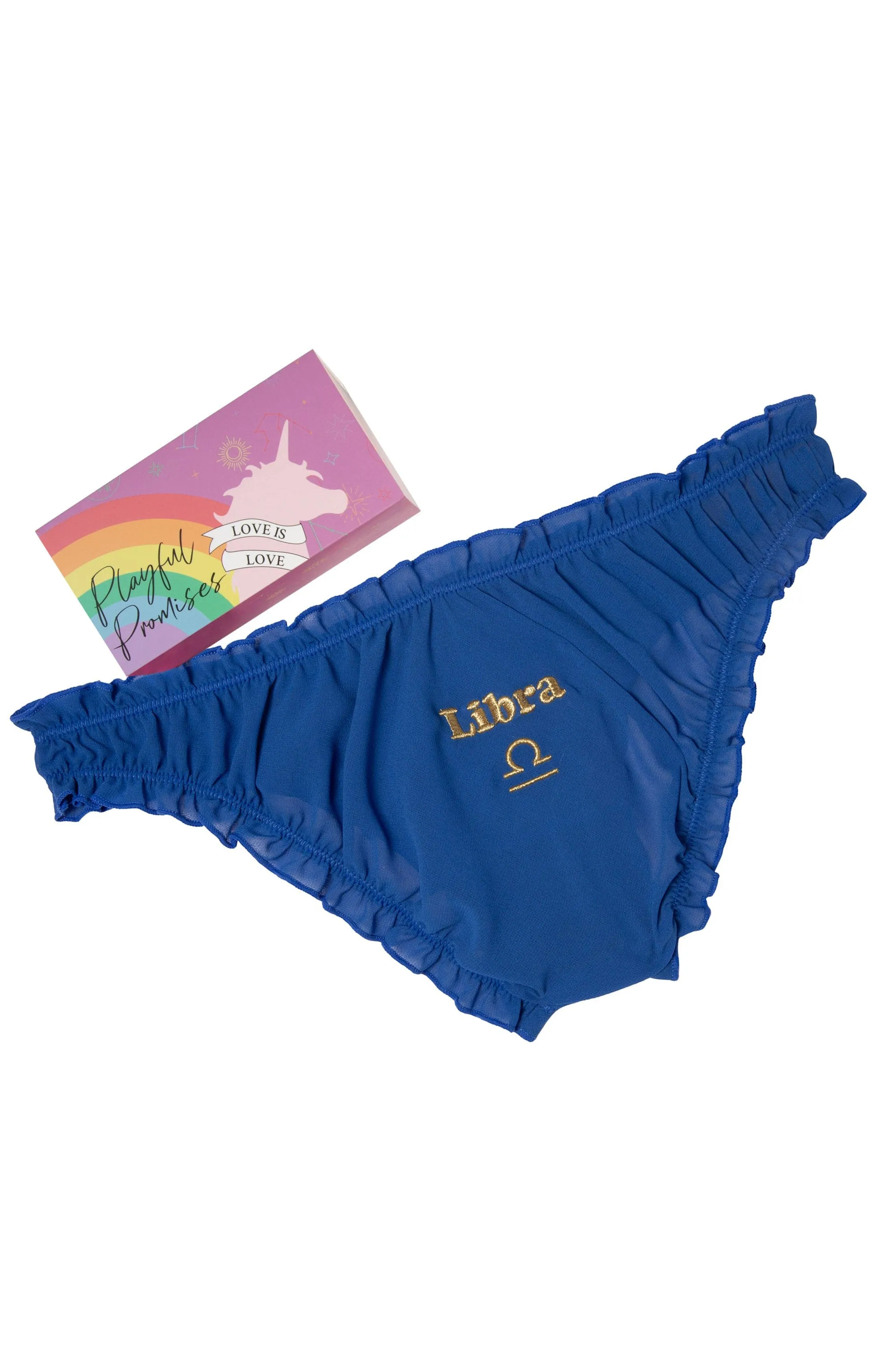 Libra Chiffon Star Sign Knickers