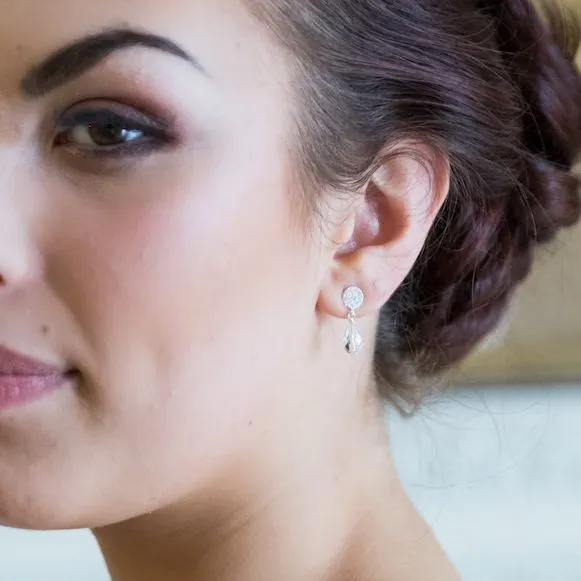 Lili Diamanté Drop Bridal Earrings