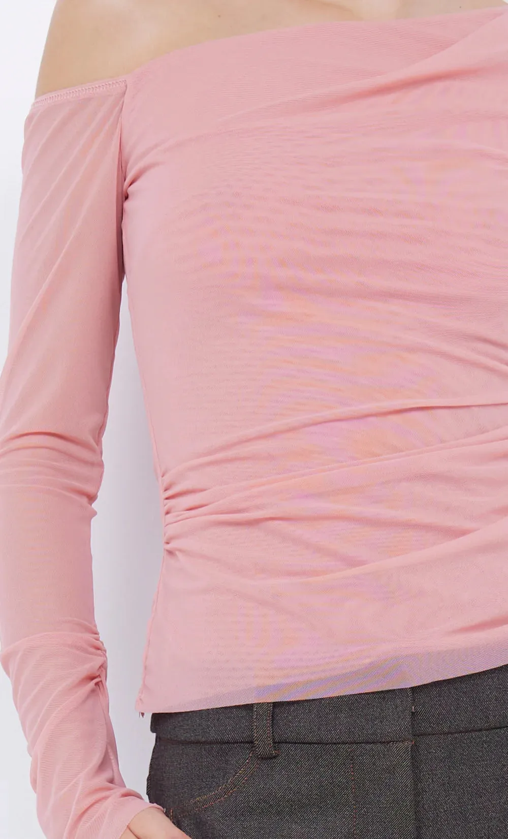 Liv L/S Top - Pink Sherbet