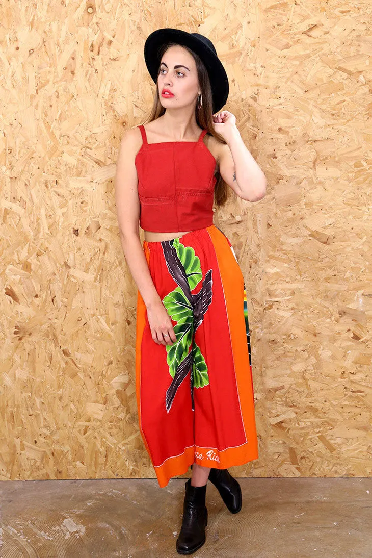 LOOT LABEL Birds Of Paradise Culottes