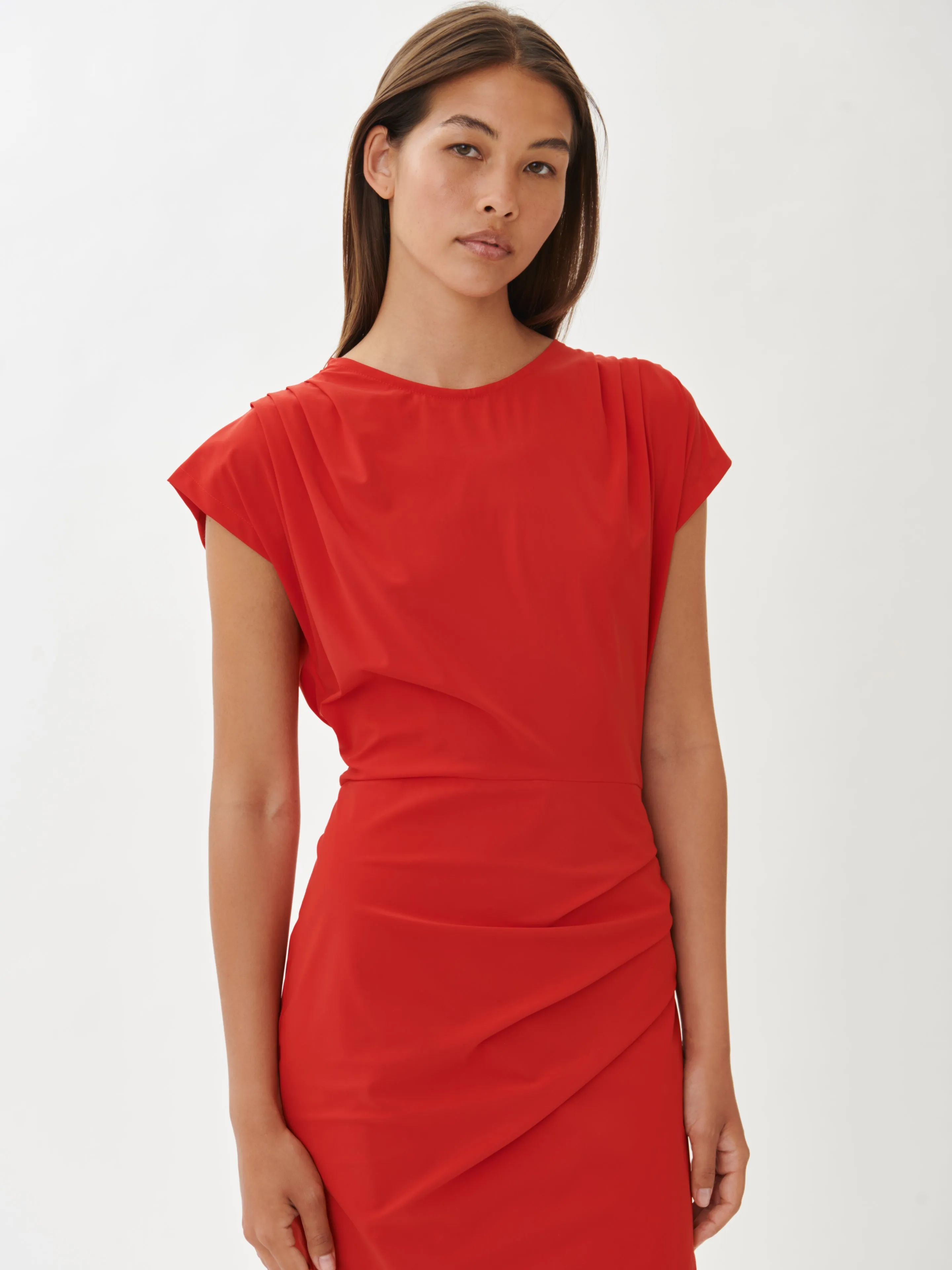 Luxor Dress Technical Jersey | Red