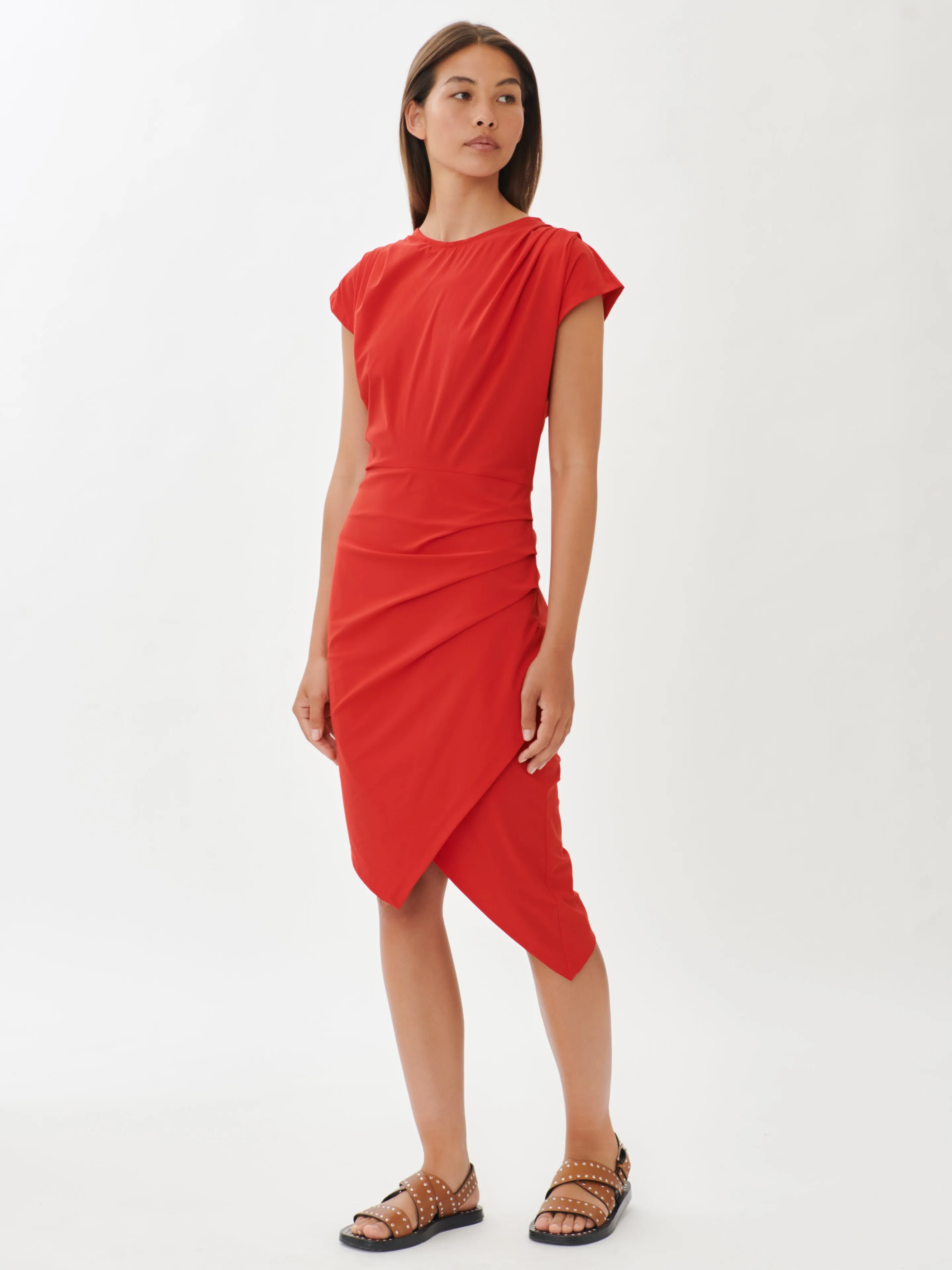 Luxor Dress Technical Jersey | Red