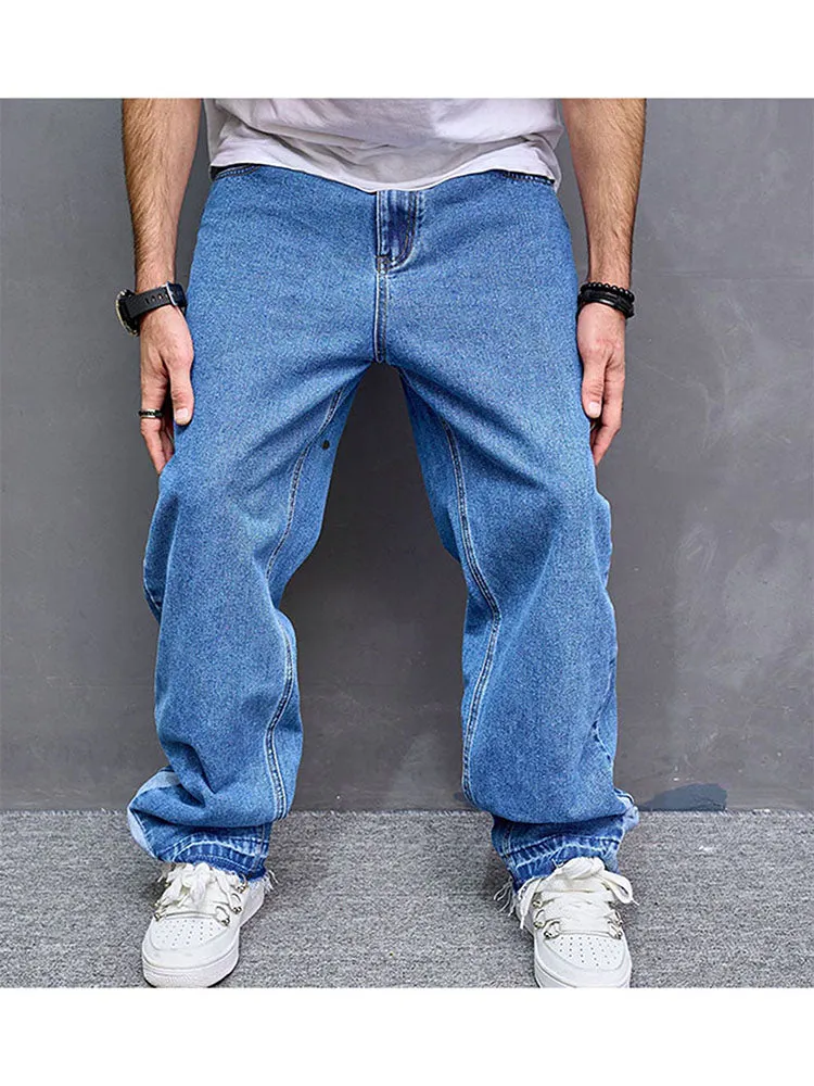 Men'S Vintage Casual Loose Jeans