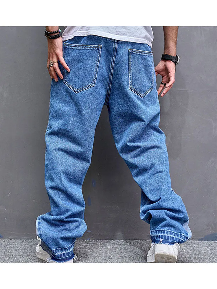 Men'S Vintage Casual Loose Jeans