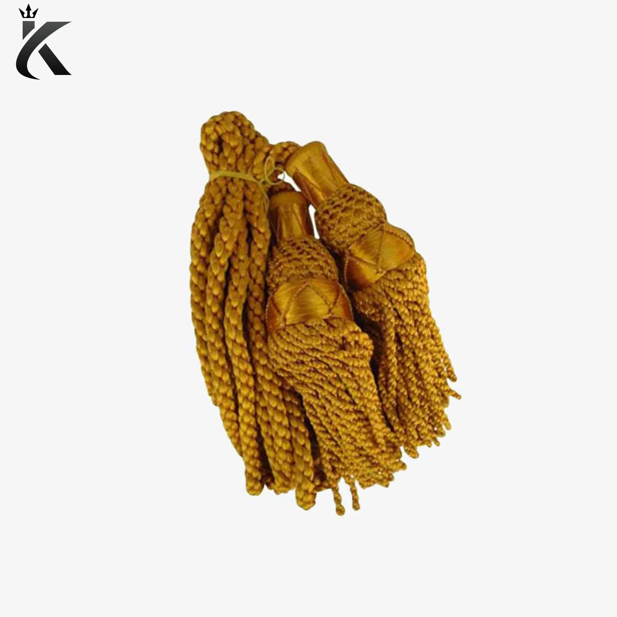 Premium Quality Gold Silk Bagpipe Cords - Best Bagpipe Cord