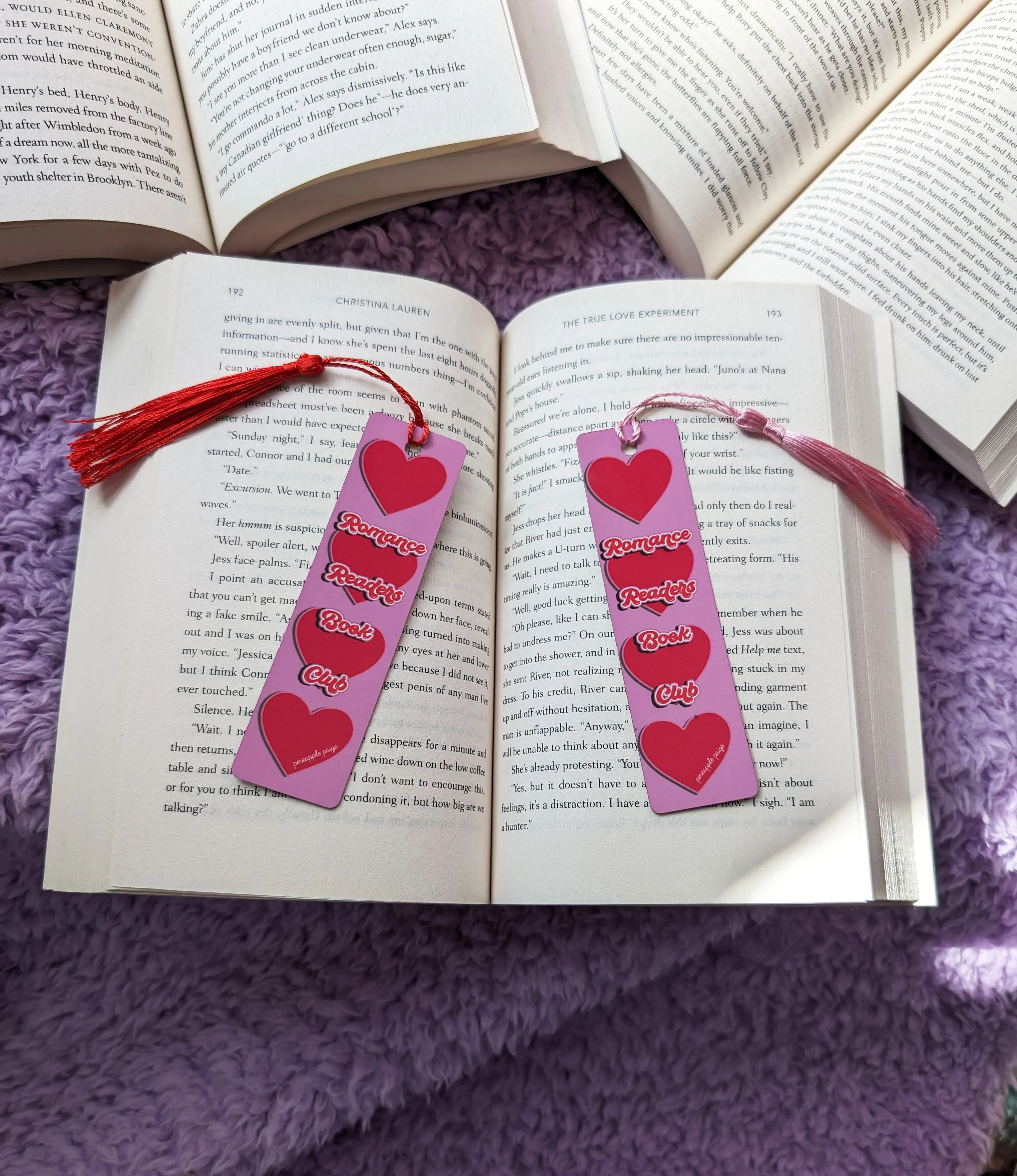 Romance Readers Book Club - Metal Sublimation Bookmark