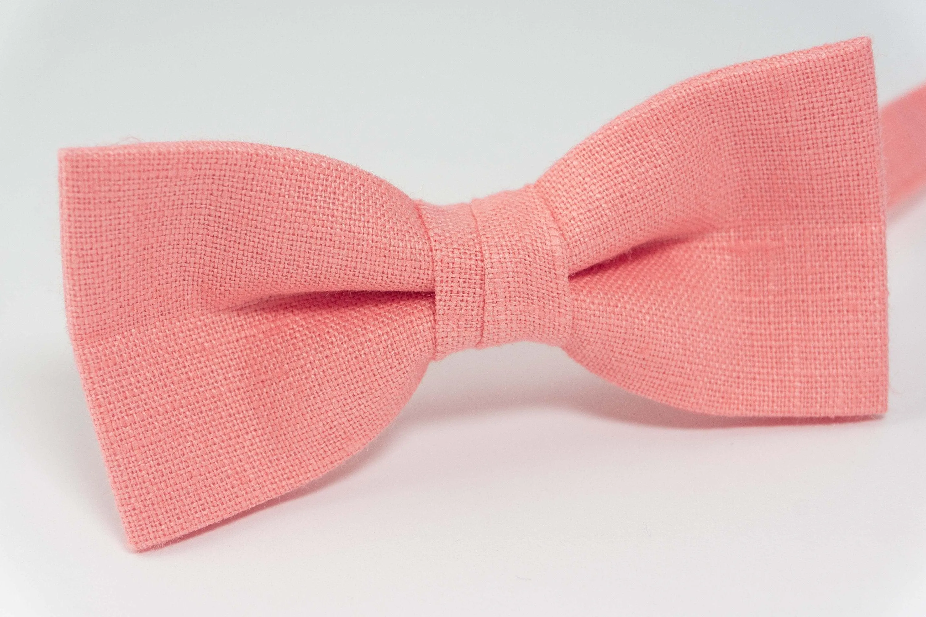 Rose color bow ties for men | boys bow ties