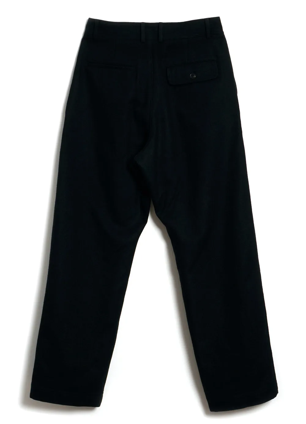 SEAN 28-30-2 | High Waist Trousers | Black Wool