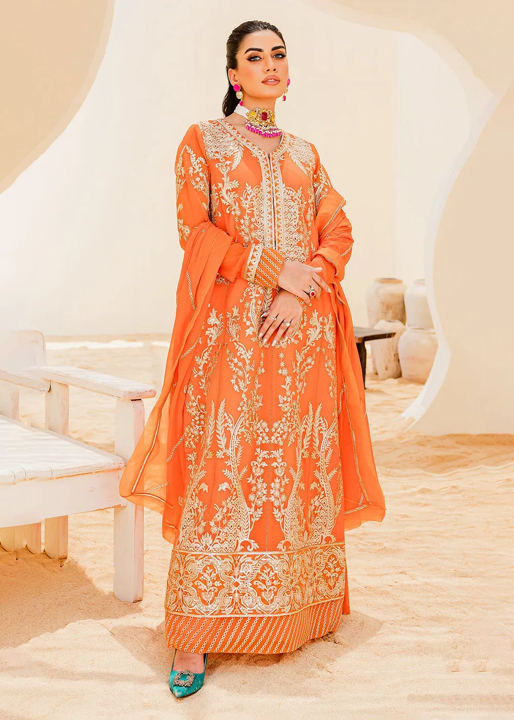 Sejal Luxury Formals 2023 by Maryum & Maria | ORIOLE (QS23-506)