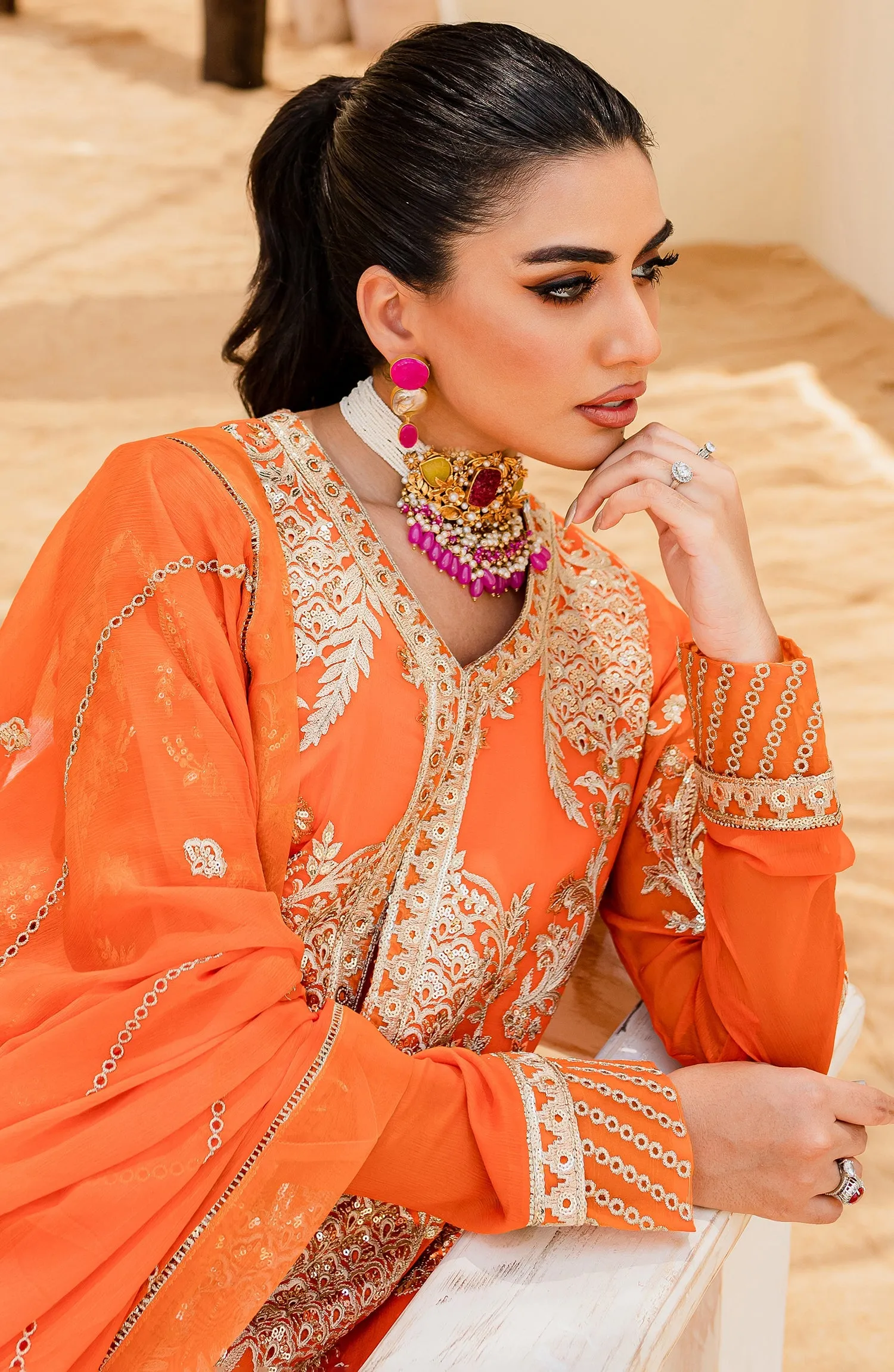 Sejal Luxury Formals 2023 by Maryum & Maria | ORIOLE (QS23-506)