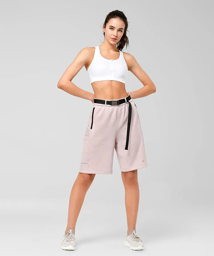 Shift Loose Webbing Belt Athflow Shorts | Women's Shorts