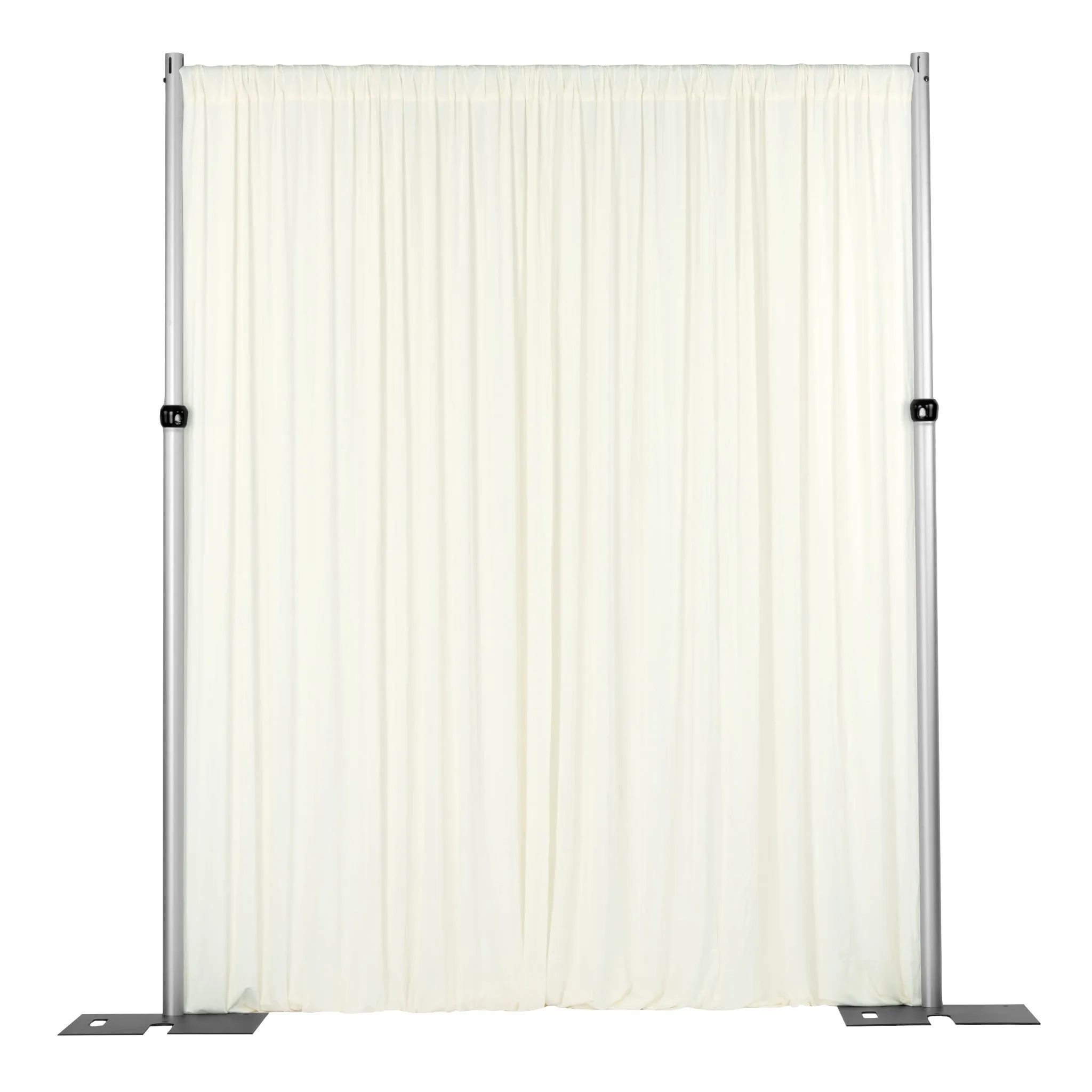 Spandex 4-way Stretch Drape Curtain 12ft H x 60" W - Ivory