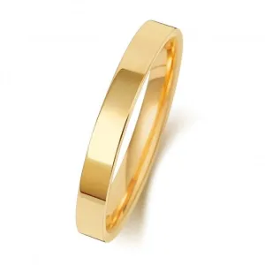 Wedding Band 18K Flat Court 2.5mm-1.15 Wedding  Ring WQ122L/I