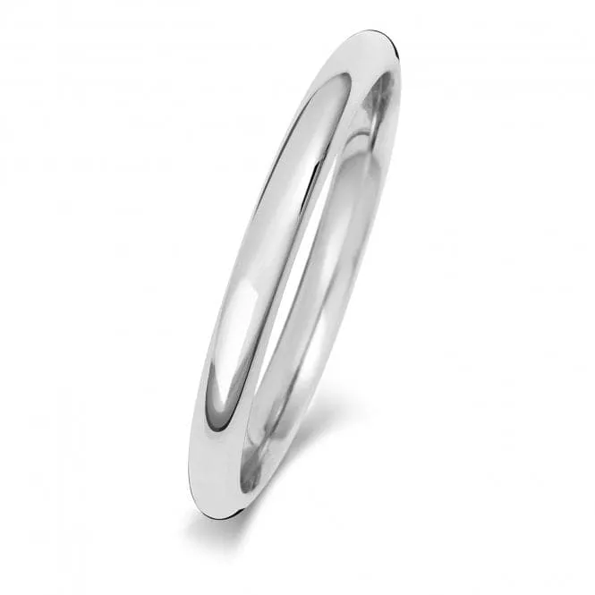 Wedding Band 9K Trad Court 2mm Wedding  Ring W161WH